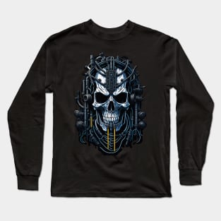 Cyborg Heads Long Sleeve T-Shirt